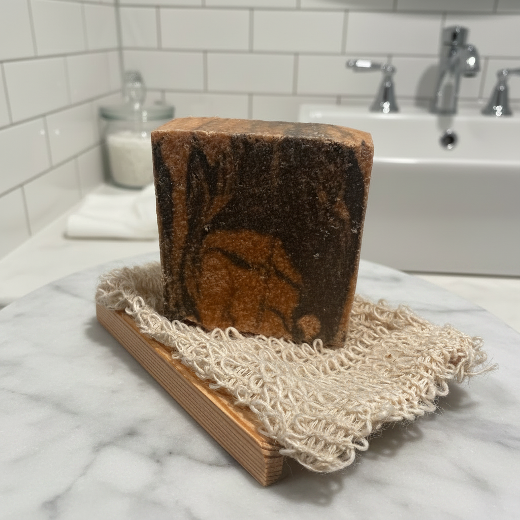 Himalayan salt with activated charcoal